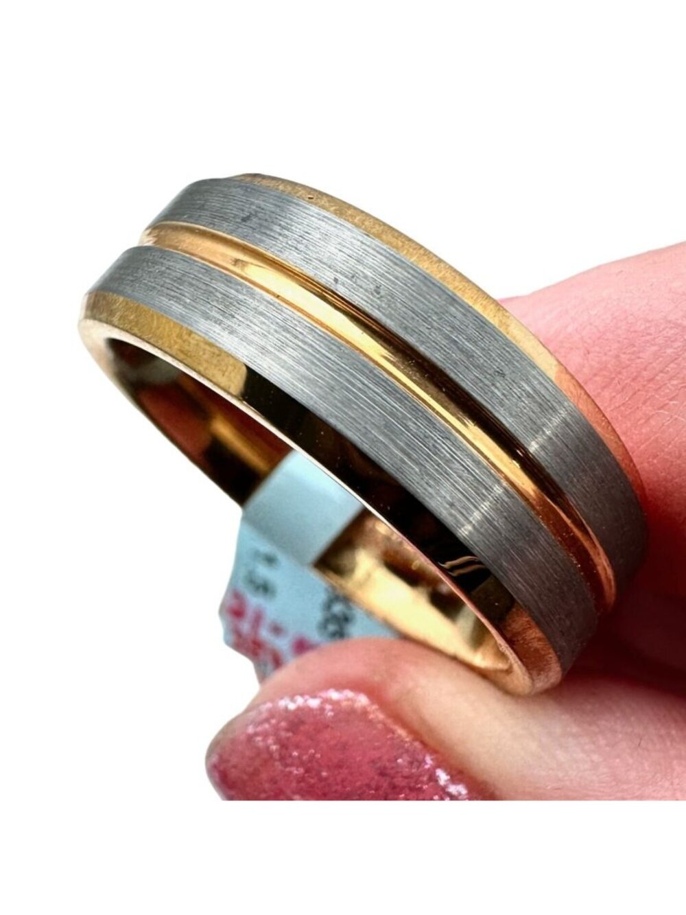 Tungsten Carbide Ring Original Tag Attached Size 11.5 Comfort Fit